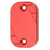Motorcycle Front Brake Fluid Reservoir Cover CNC Aluminum Alloy Fluid Tank Cap for AEROX 155 NVX 155 Red