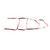 Boarding Rope Ladder Strong UV Resistant Durable Universal for Kayak Motorboat Canoeing 4 Steps