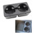 Car Cup Holder Dual Cup Holder Insert Drink Cupholder Interior Drinking Cup Bracket Black Replacement for GMC  07-14