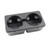 Car Cup Holder Dual Cup Holder Insert Drink Cupholder Interior Drinking Cup Bracket Black Replacement for GMC  07-14