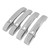 Exterior Door Handle Cover Chrome Plated Outside Door Handle Decor Cap for Range Rover Sport L320 2012 to 2013