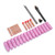 37pcs TIG Wearing Parts Set Welding Torch Kit Gas Lens Nozzle for WIG WP‑17/WP‑18/WP‑26F/SR‑17/SR‑26