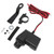 Motorcycle Phone Charger Multifunctional Dual USB Adapter 10‑24V with Red Digital Display Voltmeter for ATV