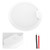 Universal Ceiling Light UltraThin 12V 24V LED Roof Dome Lamp for Caravan RV Interior(White Light )