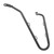 Motorcycle Left Saddlebags Mount Abrasion Resistant Motorbike Saddlebags Side Support Bars Bracket for Bobber 2017 to 2023
