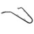 Motorcycle Left Saddlebags Mount Abrasion Resistant Motorbike Saddlebags Side Support Bars Bracket for Bobber 2017 to 2023