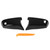 2pcs Side Door Mirror Cover Left Right 51167187431 Replacement for E60 E61 F10 F11 F01 F02 2008‑2013Glossy Black