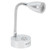Reading Light DC10V to 30V High Brightness Adjustable Color Temperature LED RV Bedside Lamp for Trucks Campers Ships Yachts Silver