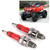 2Pcs Spark Plugs A7TC A7TJC 3 Electrode Fit for Scooter ATV Quads GY6 50cc 125cc