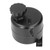 Radiator Coolant Expansion Tank 2.5L Capacity Aluminum Alloy Black Reservoir Replacement for R53 S 2002‑2006