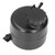 Radiator Coolant Expansion Tank 2.5L Capacity Aluminum Alloy Black Reservoir Replacement for R53 S 2002‑2006