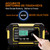 Car Battery Charger,12V 6A Smart Automatic Battery Charger Maintainer with LCD Display Pulse Repair Charger for Car, Lawn Mower, Motorcycle, Boat, SUV AGM Gel Cell Lead Acid Battery