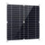 Portable Solar Panel 18V 12W~15W Monocrystalline Silicon Solar Panel Dual USB Charging Port DC5521 Battery Clamp Interface for Charging 5V Mobile Phones Sports Cameras, 12V Vehicles Ships Batteries