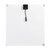 Portable Solar Panel 18V 12W~15W Monocrystalline Silicon Solar Panel Dual USB Charging Port DC5521 Battery Clamp Interface for Charging 5V Mobile Phones Sports Cameras, 12V Vehicles Ships Batteries