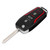 4 Button Remote Key Refitting CWTWB1U331 with 80-Bit 63 Chip Fit for Ford