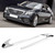 2Pcs Bright Color Hook Shape Car Exterior Sticker Decor Accessory Universal Fit for Benz
