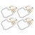 Motorcycle Carburetor Repair Kit Needle Valve Seat Gasket Replacement for CBR400RR NC23