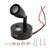 DC 10‑30V RV Reading Lamp Touch Control Adjustable Brightness Interior Bedside Book Lamps LED Spotlight for Boats Truck Black
