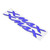 Pair of Motorcycle Emblem Stickers 3Dimensional Decals for XMAX XMAX 125 250 400(Blue )