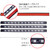 Car LED Light Strip, EECOO 4pcs Car Interior Light Music LED Lighting Kit Underdash Lights with