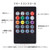 Car LED Light Strip, EECOO 4pcs Car Interior Light Music LED Lighting Kit Underdash Lights with