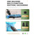 Car Vacuum Cleaner, 50W High Power Handheld Vacuum with LED Lights Different Nozzles 180° Foldable Portable Rechargeable Cordless Vacuum Cleaner for Travel, RV Camper, Home
