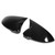 Horn Style Side Wing Mirror Caps Car Exterior Rear View Mirror Covers for MK8 VIII R GTD 2020 Up Glossy Black