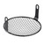 6.5in Motorcycle Side Mount Headlight Round Grill Cover Mask for Cruiser Chopper Cafe Racer #3
