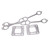 Exhaust Gasket Manifold 5735 Graphite Replacement for Mercruiser 5.0 and 5.7 Engines Mid 1980‑2002