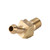 Turbocharger Boost Hose Barb Fitting 45° Elbow 1/8in 27 NPT Thread Brass Replacement for Garrett T Series