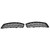 2pcs Front Fog Light Grille Cover Trim 8P0807682J Car Exterior Accessory Replacement for A3 8P 2009‑2013