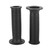 1 Pair Universal 25/28mm 1in Black Motorcycle Handlebar Grip Handle Bar Cover Accessory