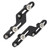 Motorcycle Windscreen Windshield Mount Bracket Kit Replacement for SUZUKI V‑STROM DL650 2017‑2020 Black