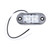 4X 2 LED Auto Car Truck Trailer Caravan Side Marker Light Clearance Lamp 12V 24V White