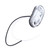 4X 2 LED Auto Car Truck Trailer Caravan Side Marker Light Clearance Lamp 12V 24V White