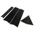 8PCS Door Window Pillar Trim Bright Black 4D Style PC Smooth Surface Replacement for Infiniti FX35 FX45 2003‑2008