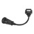 OBDII 16Pin Cable OBD2 Connector 240mm/9.45in Portable Car Diagnostic Tool for Truck