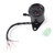 Universal Motorcycle Odometer Speedometer Dual Reading Signal KM/H Black