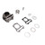 50mm Cylinder Assembly Kit Complete Piston Ring Kit Replacement for GY6 100cc Scooter Motorcycle