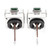 Pair Universal HID Xenon Bulb for Front Fog Lamp Headlight 4300K 7000LM 35W D3S Waterproof
