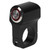 12V 25mm/0.98in Waterproof Stainless Steel LED Spotlights Handlebar Switch for Motorcycle ATVs Black