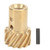 Roller Cam Distributor Gear Bronze 0.5in Shaft for Small Big Block with MSD Distributor