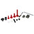 223pcs Motorcycle Fairing Bolts Set Windscreen Screws Nuts Motorbike Bodywork HardwaresRed