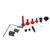 223pcs Motorcycle Fairing Bolts Set Windscreen Screws Nuts Motorbike Bodywork HardwaresRed