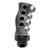 Universal Car Resin and Aluminum Alloy Manual Transmission Gear Shift Knob Handle Shifter Lever Gray