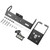 Fender Eliminate License Plate Holder Tail Tidy Fender Kit with LED Fit for KAWASAKI NINJA 636 ZX‑6R ZX‑10R