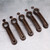 10PCS Car Door Handle Shell Frame Cover Trim Wood Grain Fits for Jeep Wrangler JK 2007-2017