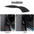 Car Interior Door Panel Grab Handle Covers ABS Replacement for BMW 3/4 Series 2012-2018 F30 F35 320i 320Li 328i 328Li 335i 335Li Black-matte 2 Pcs