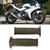 Pair of 25/28mm 1in Motorcycle Hand Grip Handlebar Military Green Modified Parts