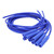 8.5mm 180° Sparking Plug Ignition Wire Set Spark Plug Wires with Dustproof Cap Replacement for Chevy 8 Cylinder Models Blue